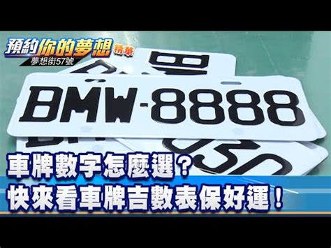 幸運車牌查詢|車牌吉凶一目瞭然